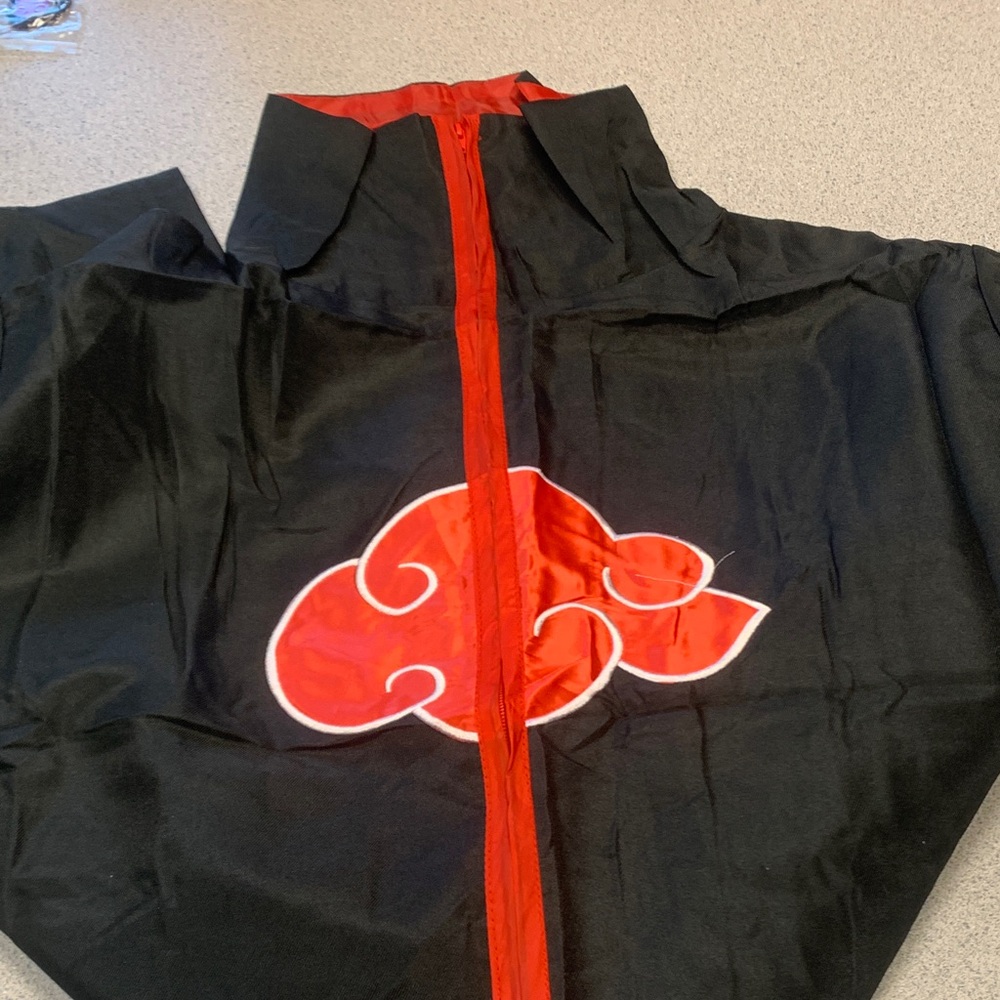 Black and Red Cloud Cloak
